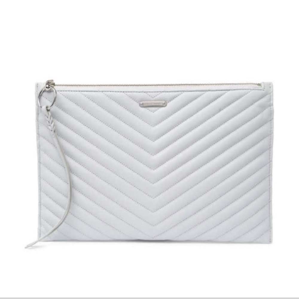 Rebecca Minkoff large Edie zip clutch